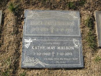 Malbon, Erica Faith gravesite