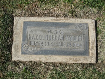 Taylor, Hazel Marjorie gravesite