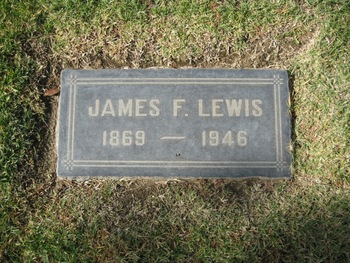 Lewis, James Franklin gravesite