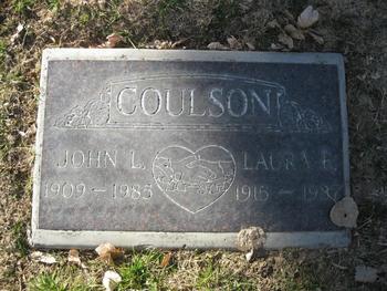 Coulson, Laura F. gravesite