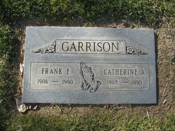 Garrison, Frank Edward gravesite