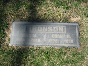 Bronson, Anna Maria gravesite