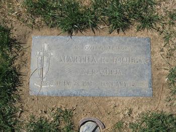 Tooley, Martha Rosela gravesite