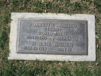 Dinesen,   Nora E. gravesite
