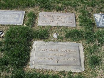 Dothage, Ruby Marie gravesite