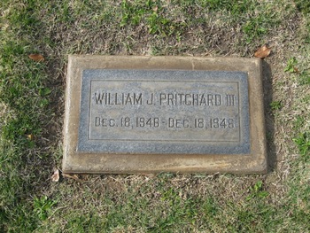 Pritchard, III  William John gravesite