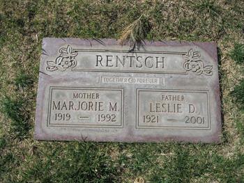 Rentsch, Leslie D. gravesite