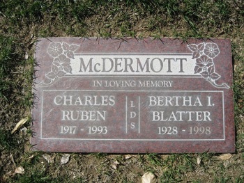 McDermott, Bertha I. gravesite