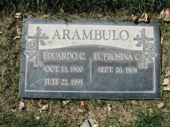 Arambulo, Eduardo Carballo gravesite