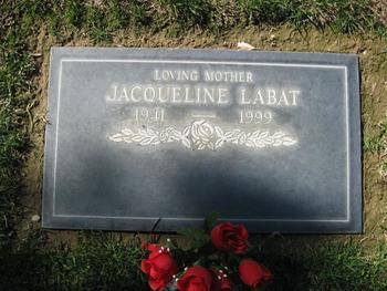 Labat, Jacqueline ('Jackie') gravesite