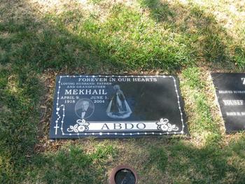 Abdo, Mekhail gravesite