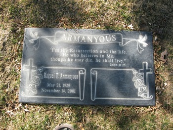 Armanyous, Ragaei T. gravesite