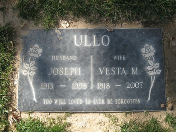 Ullo, Vesta M. gravesite