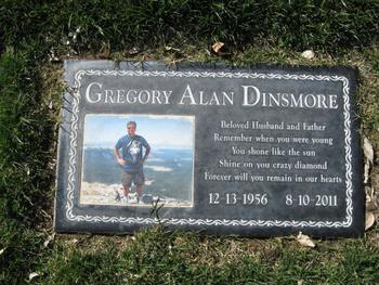 Dinsmore, Gregory Alan gravesite