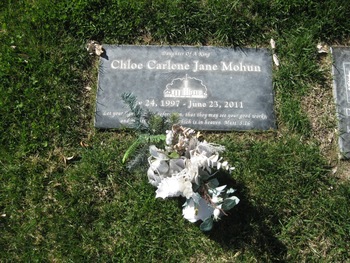 Mohun, Chloe Carlene Jane gravesite