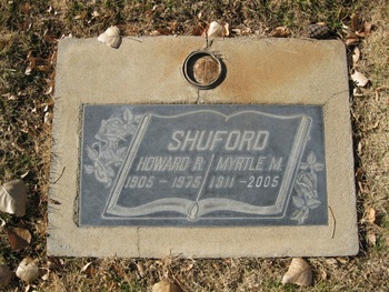 Shuford, Myrtle M. gravesite