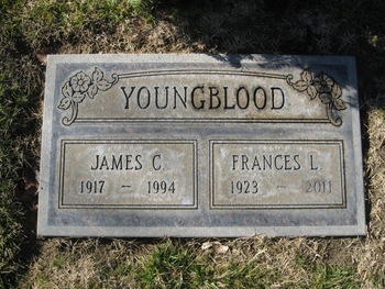 Youngblood, Frances L. gravesite