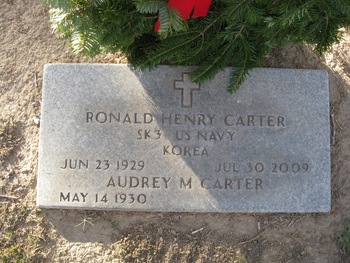 Carter, Audrey Mae gravesite