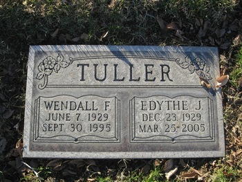 Tuller, Edythe Jane gravesite