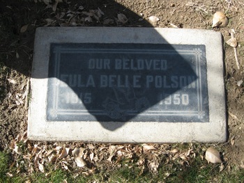 Polson, Eula Belle gravesite
