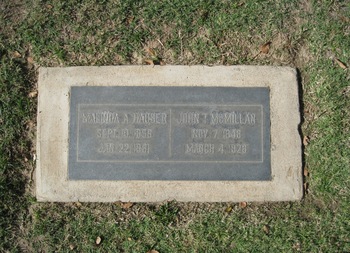 Hauser, Malinda Ann gravesite