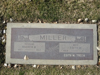 Miller, Warren McLeod gravesite