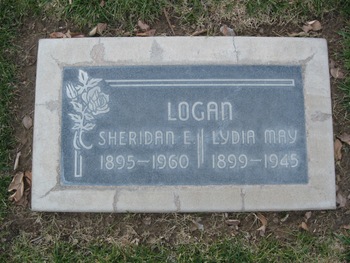Logan, Sheridan Ellis gravesite