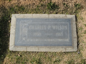 Wilson, Charles P. gravesite