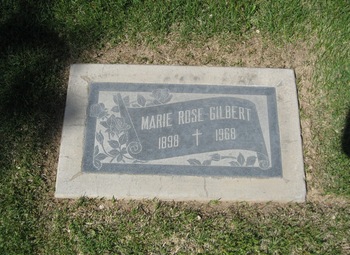 Gilbert, Marie Rose gravesite