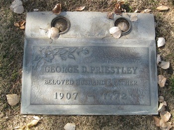 Priestley, George Denny gravesite