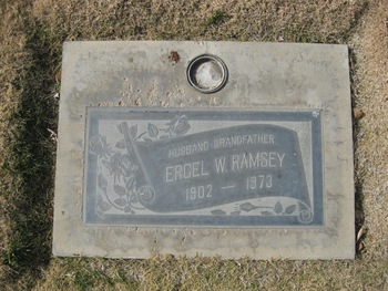 Ramsey, Ercel Wallace gravesite
