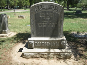 Cushman, Spencer Powell gravesite