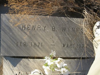 Wines, Henry B. gravesite