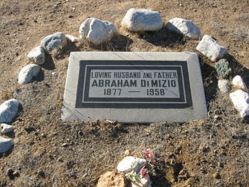 di Mizio, Abraham gravesite
