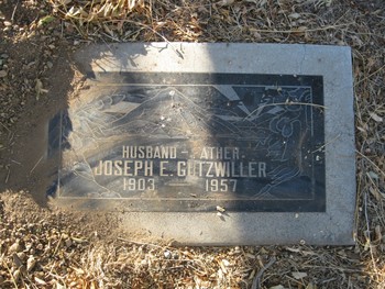 Gutzwiller, Joseph Emil gravesite