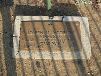 Jacobson, Joseph Morris gravesite