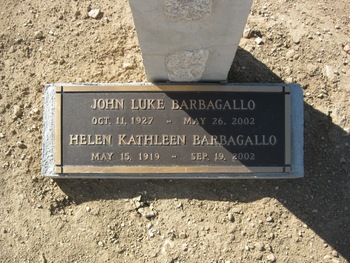 Barbagallo, Helen Kathleen gravesite