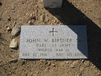 Birsner, John W. gravesite