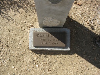 Brasseur,   Oscarine gravesite