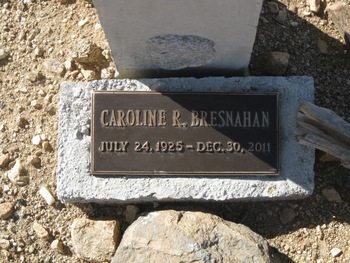 Bresnahan, Caroline R. gravesite