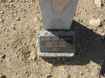 Brown, Byron J. ('Bud') gravesite