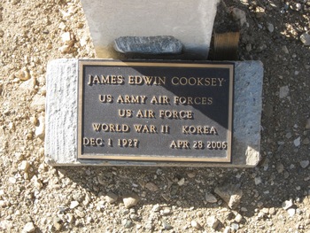 Cooksey, James Edwin gravesite