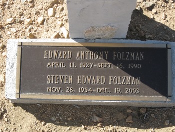 Folzman, Edward Anthony gravesite