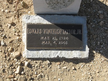 Taylor, Jr Edward Winthrop gravesite