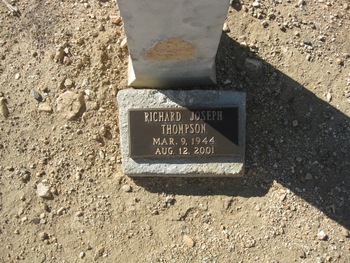 Thompson, Richard Joseph gravesite