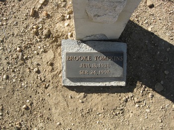 Tompkins, Brooke gravesite